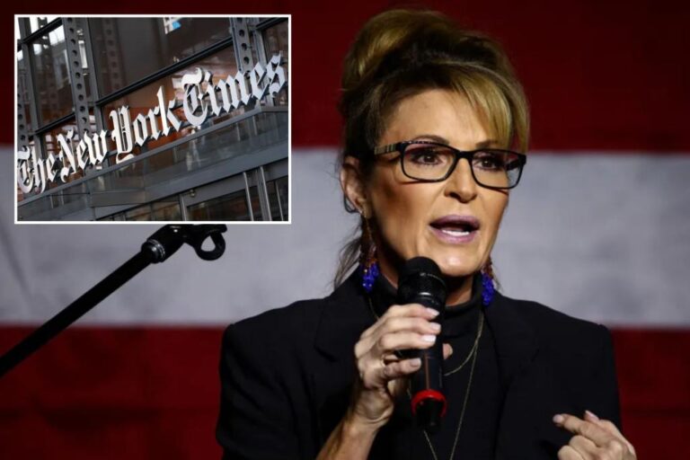 Sarah Palin wins new trial in NY Times defamation case