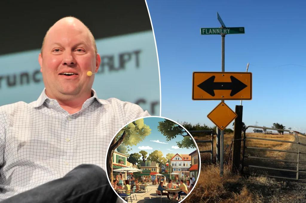 Billionaire Marc Andreessen's family plans 'visionary' development near controversial 'California Forever' project: report